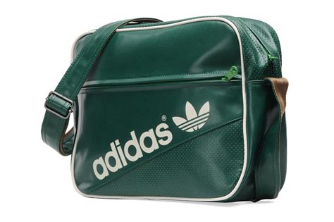 adidas tasche leder grün